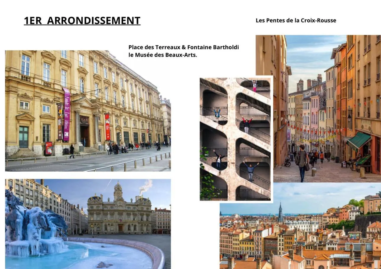 Апартаменты Pop Opera Appartement Ideal Au Coeur De Lyon 1Er